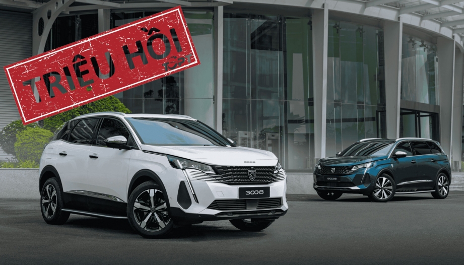 Triệu hồi Peugeot 3008 và 5008 do lỗi tựa đầu