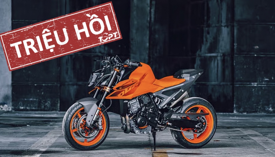 Thế giới 2 bánh: Triệu hồi hàng loạt mẫu KTM và Husqvarna, trong đó có mẫu xe tại Việt Nam