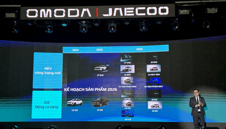 Omoda & Jaecoo Việt Nam sẽ lắp ráp Omoda 4 và Jaecoo J5, tháng 6/2026 sẽ ra mắt mẫu xe đầu tiên