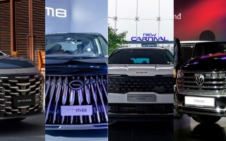 Lựa chọn nào với BYD M9, GAC M8, KIA Carnival Hybrid và Volkswagen Viloran?