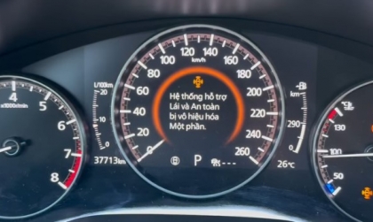 Đồng hồ Mazda 3 báo lỗi thế này là bị gì?