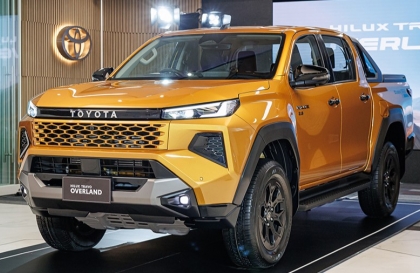 Toyota Hilux ra mắt thế hệ mới với phiên bản thuần điện