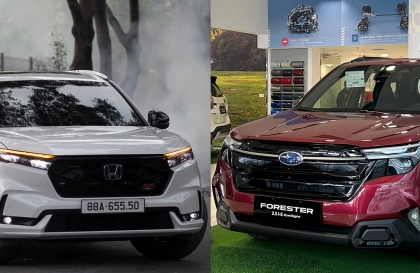 Honda CR-V và Subaru Forester: Lựa chọn crossover Nhật Bản nào là phù hợp?