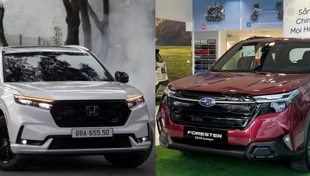 Honda CR-V và Subaru Forester: Lựa chọn crossover Nhật Bản nào là phù hợp?