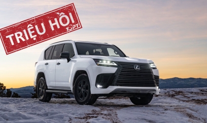 Triệu hồi Lexus LX và GX do nguy cơ chết máy