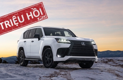 Triệu hồi Lexus LX và GX do nguy cơ chết máy