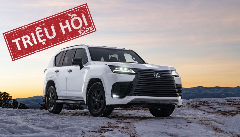 Triệu hồi Lexus LX và GX do nguy cơ chết máy