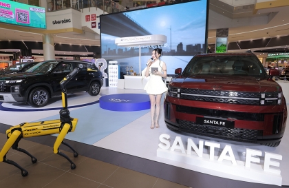 Hyundai Thành Công Việt Nam tiếp tục sự kiện trưng bày các mẫu xe được ưa chuộng tại Tp Hồ Chí Minh