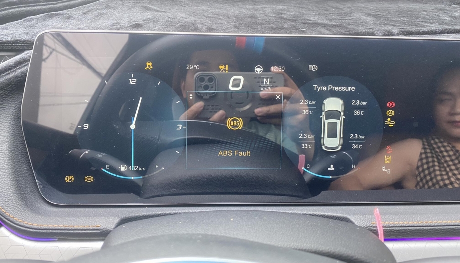 Beijing X7 báo nhiều lỗi trên màn hình là bị sao các bác?