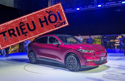 Triệu hồi Ford Mustang Mach-E do lỗi đèn pha