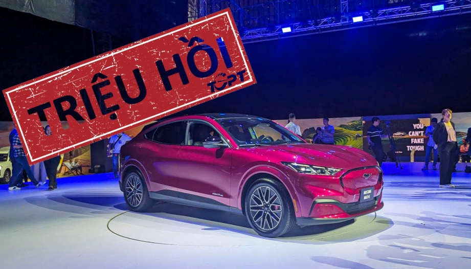 Triệu hồi Ford Mustang Mach-E do lỗi đèn pha