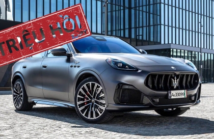 Triệu hồi Maserati Grecale do lỗi đèn pha