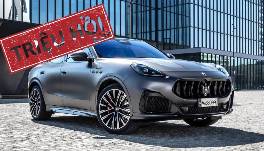 Triệu hồi Maserati Grecale do lỗi đèn pha