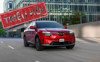 Xe Xanh: Mở rộng triệu hồi VinFast VF 8 do lỗi hệ thống ADAS 