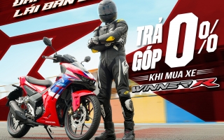 Thế giới 2 bánh: Honda ưu ái cho vay không lãi với khách hàng mua Winner