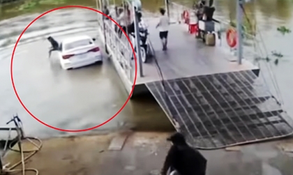 Clip TNGT: Lạ lùng với tài xế Honda Civic trong pha 