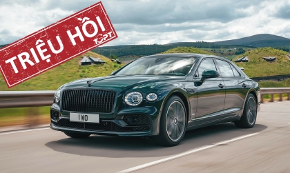 Triệu hồi Bentley Flying Spur vì nguy cơ hoả hoạn
