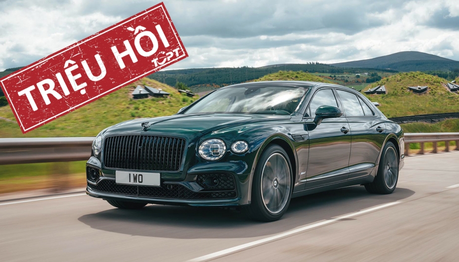 Triệu hồi Bentley Flying Spur vì nguy cơ hoả hoạn