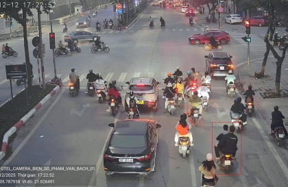 Danh sách 86 phương tiện vi phạm giao thông được camera AI ghi lại tại nội đô Hà Nội và cao tốc Nội Bài - Lào Cai