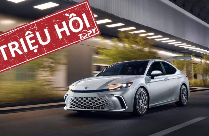 Triệu hồi Toyota Camry hybrid và Corolla Cross hybrid vì lỗi hệ truyền động