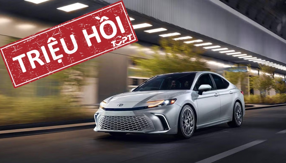 Triệu hồi Toyota Camry hybrid và Corolla Cross hybrid vì lỗi hệ truyền động