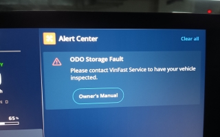 VinFast VF 3 báo lỗi ODO Storage là sao các bác?