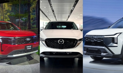 Ford Territory, Mazda CX-5 và Mitsubishi Destinator: Cuộc cạnh tranh mới trong phân khúc crossover hạng C