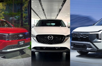 Ford Territory, Mazda CX-5 và Mitsubishi Destinator: Cuộc cạnh tranh mới trong phân khúc crossover hạng C