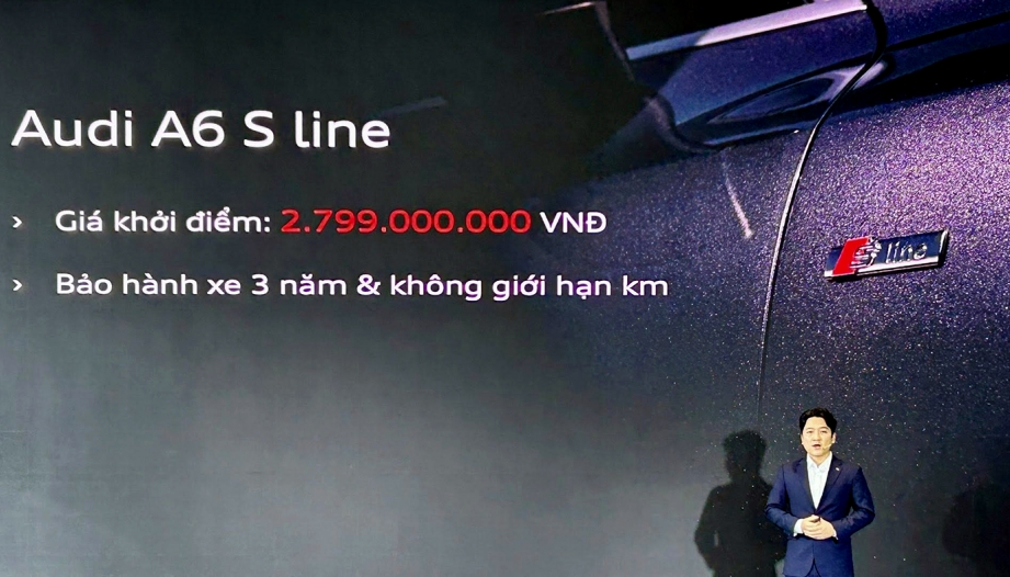 Audi A6 thế hệ mới sẵn sàng có mặt tại Việt Nam, khởi điểm từ 2,799 tỷ đồng