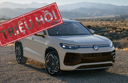 Loạt xe Volkswagen Tiguan đang phải triệu hồi do lỗi hệ thống túi khí