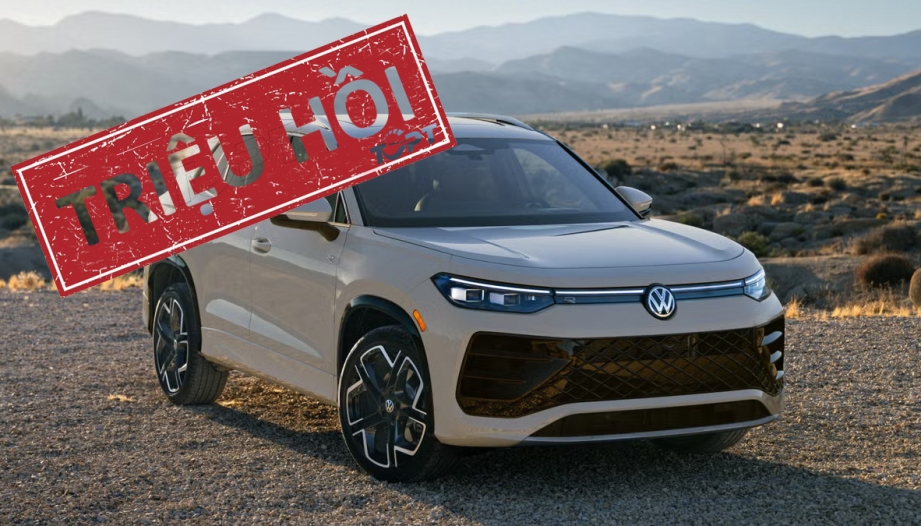 Loạt xe Volkswagen Tiguan đang phải triệu hồi do lỗi hệ thống túi khí