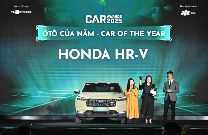 Car Awards 2025 được trao cho Honda HR-V