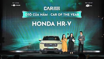 Car Awards 2025 được trao cho Honda HR-V
