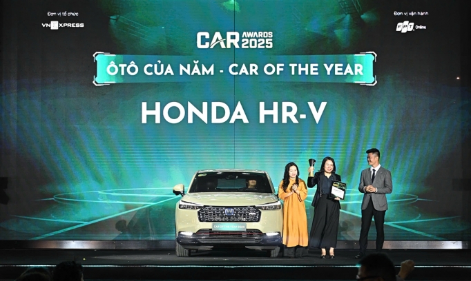 Car Awards 2025 được trao cho Honda HR-V