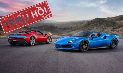 Ferrari triệu hồi bộ đôi 296 GTB và 296 GTS có nguy cơ cháy xe