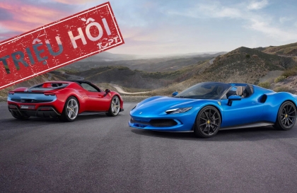 Ferrari triệu hồi bộ đôi 296 GTB và 296 GTS có nguy cơ cháy xe