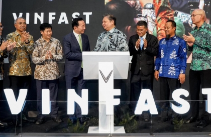 VinFast chính thức khánh thành nhà máy sản xuất xe điện tại Indonesia