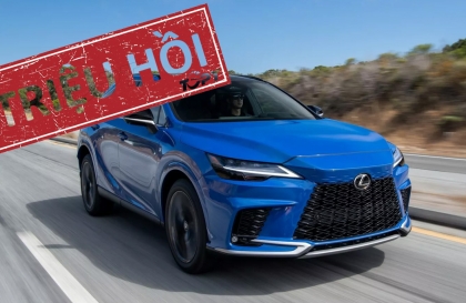 Cùng một lỗi phần mềm hỗ trợ đỗ xe tại Việt Nam, Lexus triệu hồi xe nhiều hơn cả Toyota