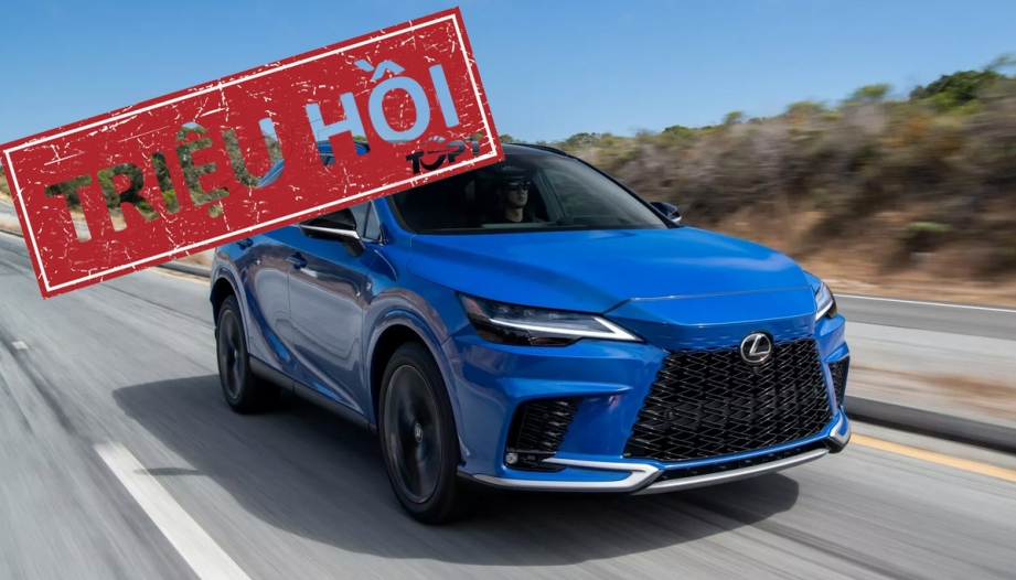 Cùng với lỗi phần mềm hỗ trợ đỗ xe tại Việt Nam, Lexus triệu hồi xe nhiều hơn cả Toyota 