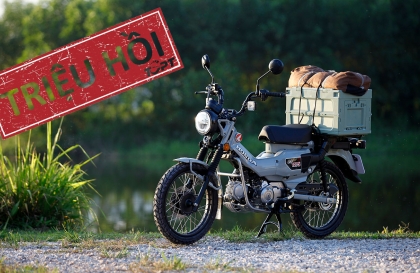 Thế giới 2 bánh: Vừa ra mắt, Honda đã phải triệu hồi CT125 tại Việt Nam
