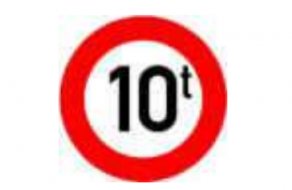 Nhóm biển báo cấm: Biển số P.115 có ý nghĩa gì?