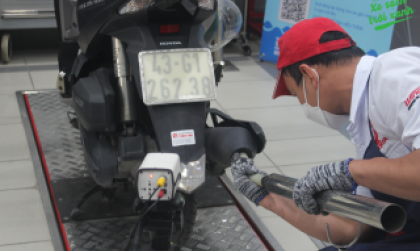 Hơn 70 triệu mô tô, xe máy đang lưu hành phải kiểm định khí thải từ 30/6/2026