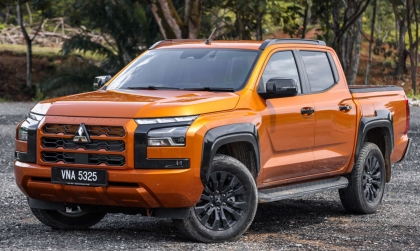 Ý tưởng mới cho giới độ xe: Mitsubishi lấy giảm xóc của Yamaha trang bị cho Triton