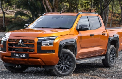 Ý tưởng mới cho giới độ xe: Mitsubishi lấy giảm xóc của Yamaha trang bị cho Triton