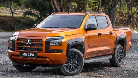 Ý tưởng mới cho giới độ xe: Mitsubishi lấy giảm xóc của Yamaha trang bị cho Triton