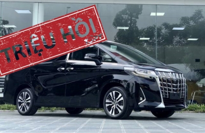 Toyota Việt Nam mở màn triệu hồi năm 2026 với mẫu xe Alphard bị lỗi ở hệ thống sấy kính sau