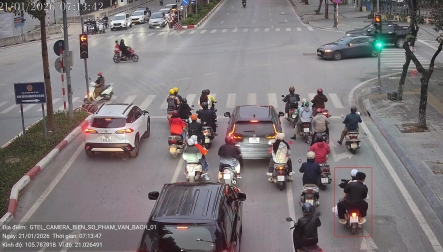 Danh sách các trường hợp vi phạm bị camera AI phát hiện trong ngày 21/1/2026 tại nội đô Hà Nội và cao tốc Nội Bài - Lào Cai