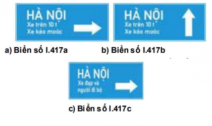 Nhóm biển chỉ dẫn: Biển số I.417 có ý nghĩa gì?