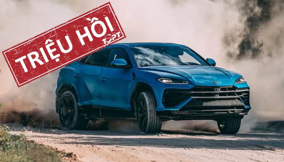 Triệu hồi hơn 10.500 chiếc Lamborghini Urus
