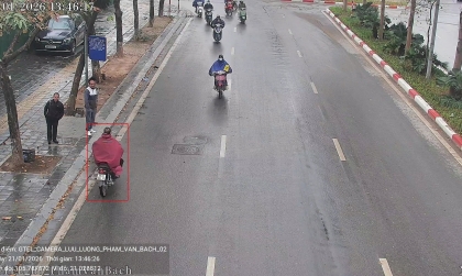 Danh sách các trường hợp vi phạm bị camera AI phát hiện trong ngày 22/1/2026 tại nội đô Hà Nội và cao tốc Nội Bài - Lào Cai